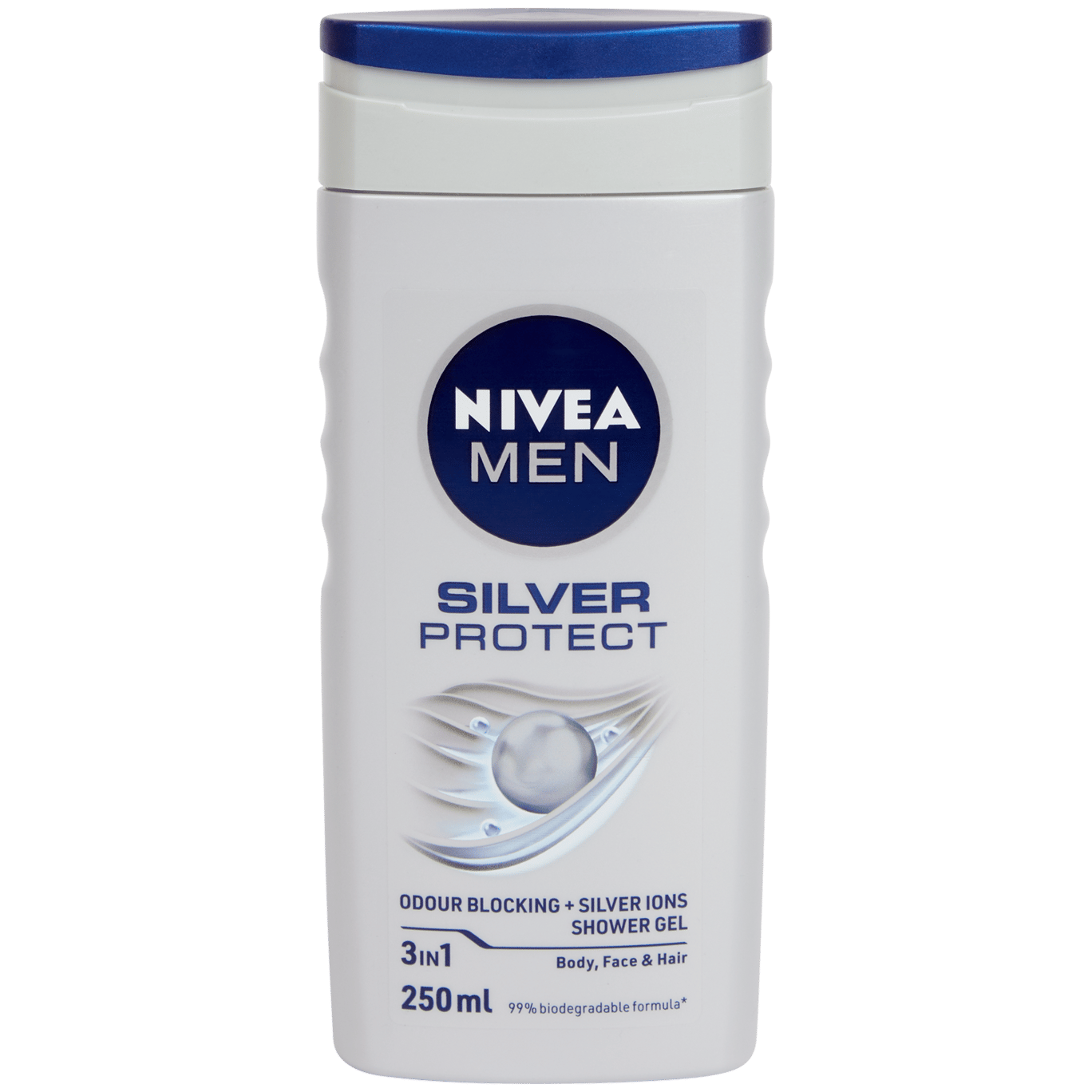Gel de banho Nivea Men Silver Protect