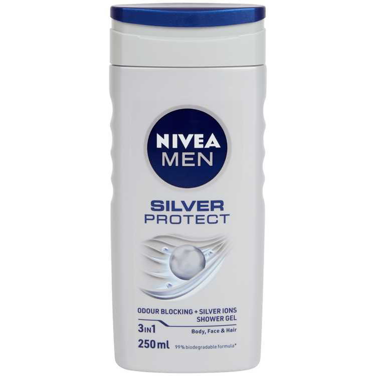 Sprchový gél Nivea Men Silver Protect