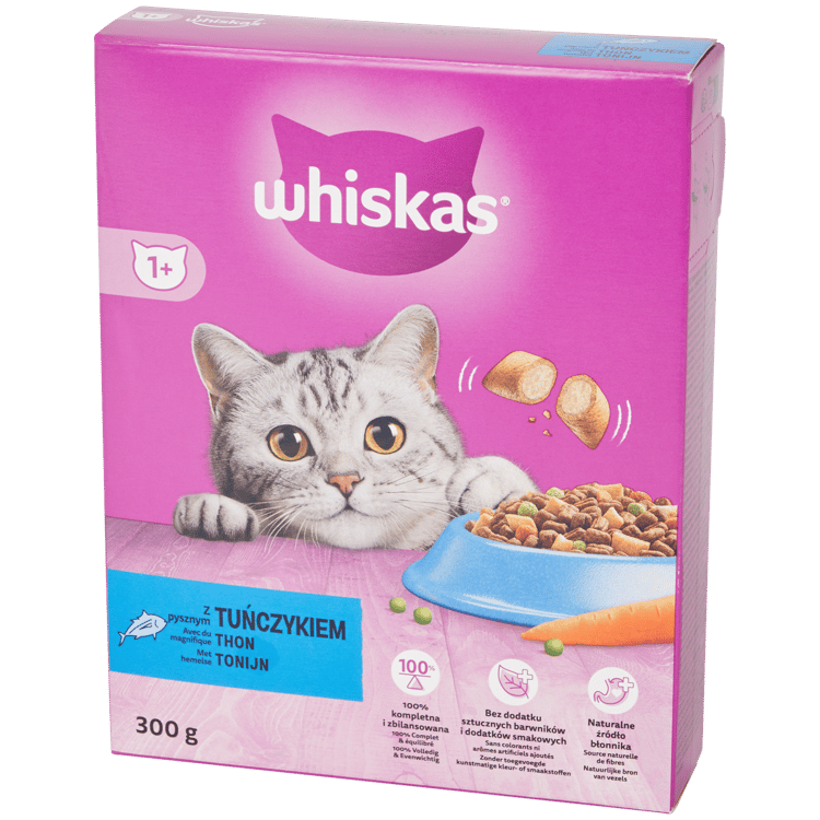 Pienso seco para gatos Whiskas Atún