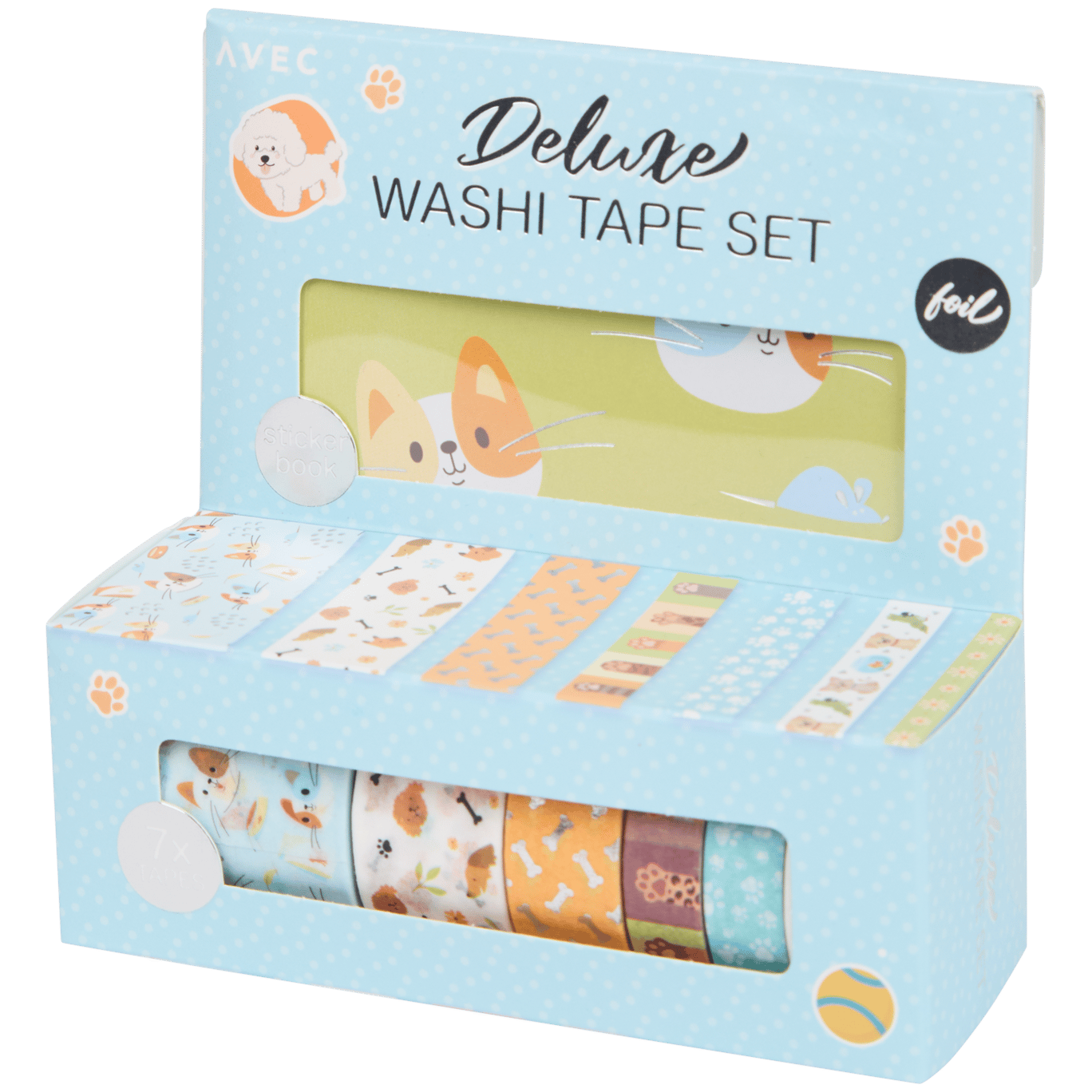 Avec washitape-set