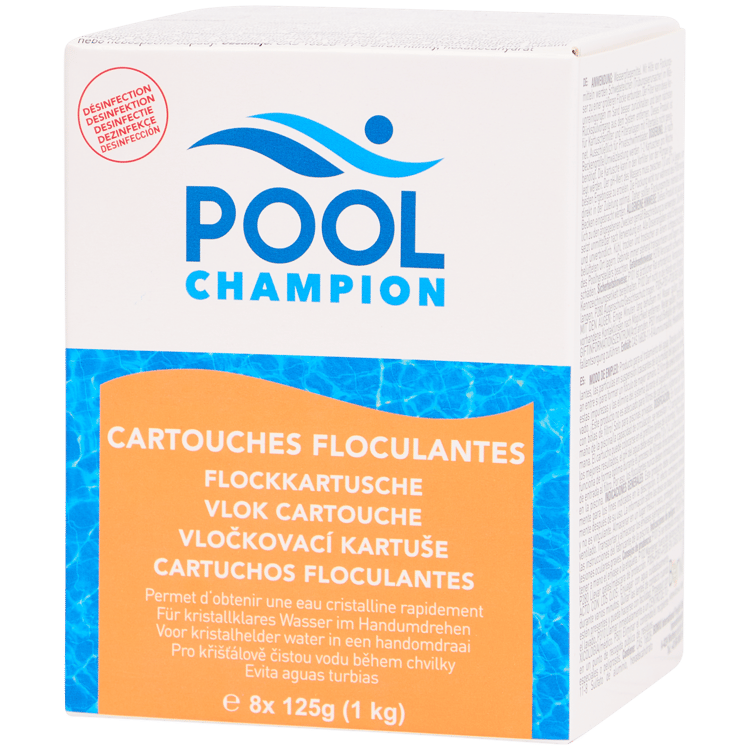 Cartouches floculantes Pool Champion