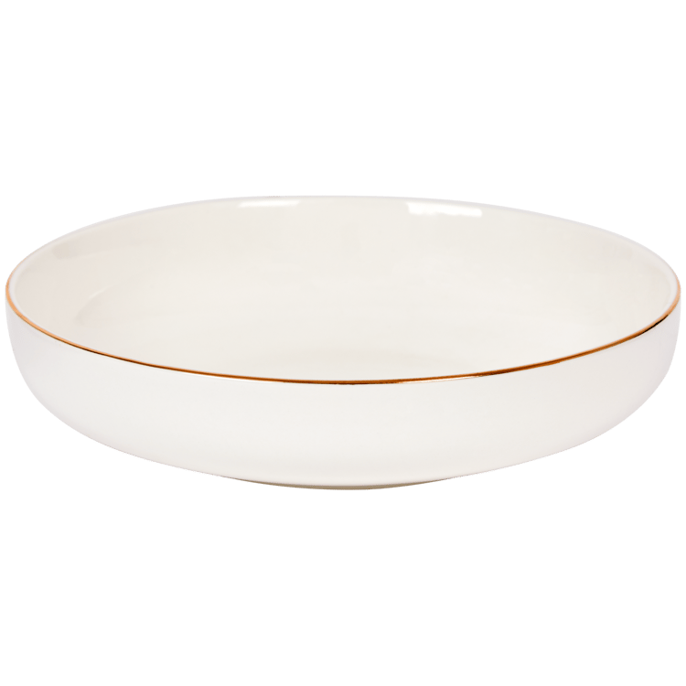 Assiette creuse Très Chic Golden Line