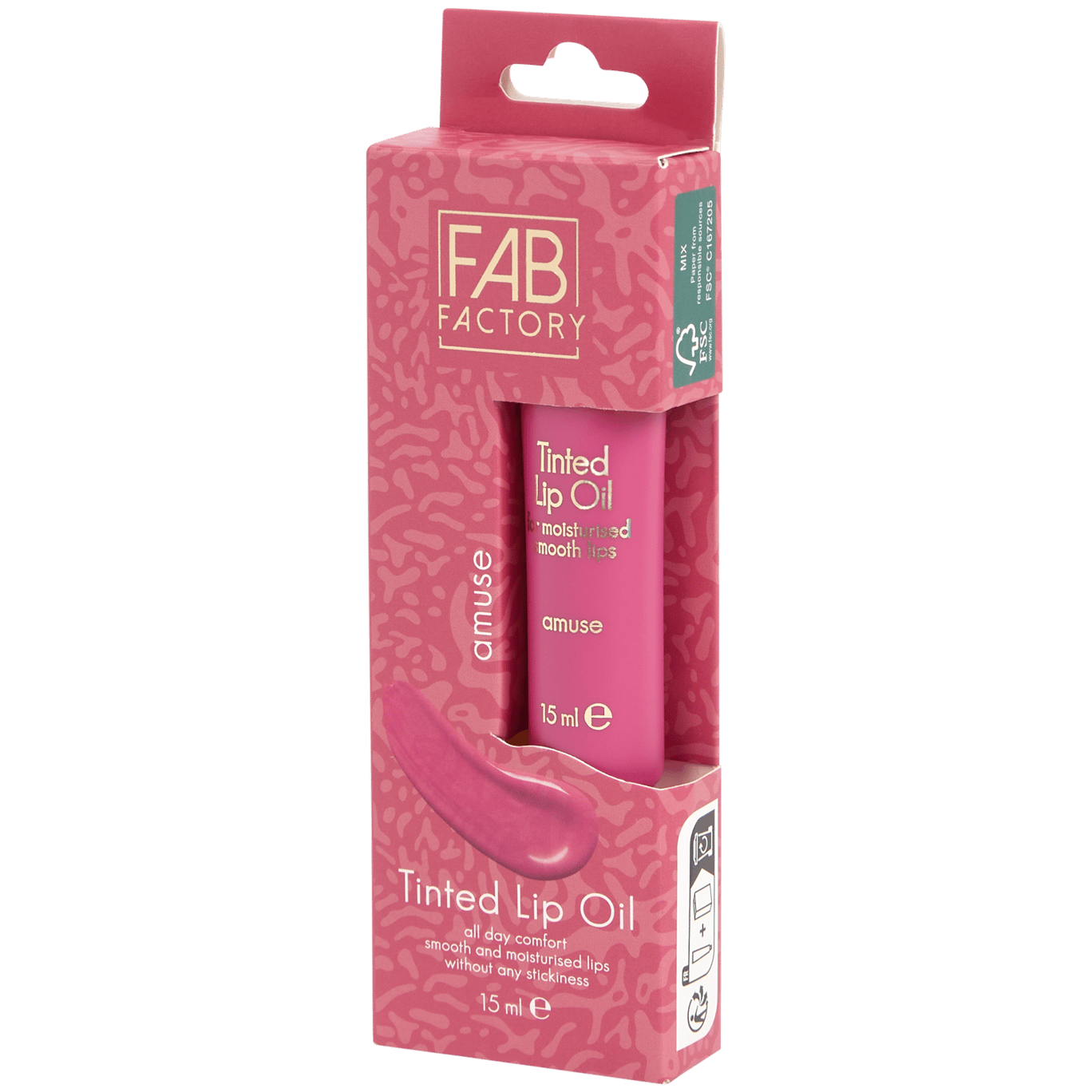 Aceite labial tintado FAB Factory