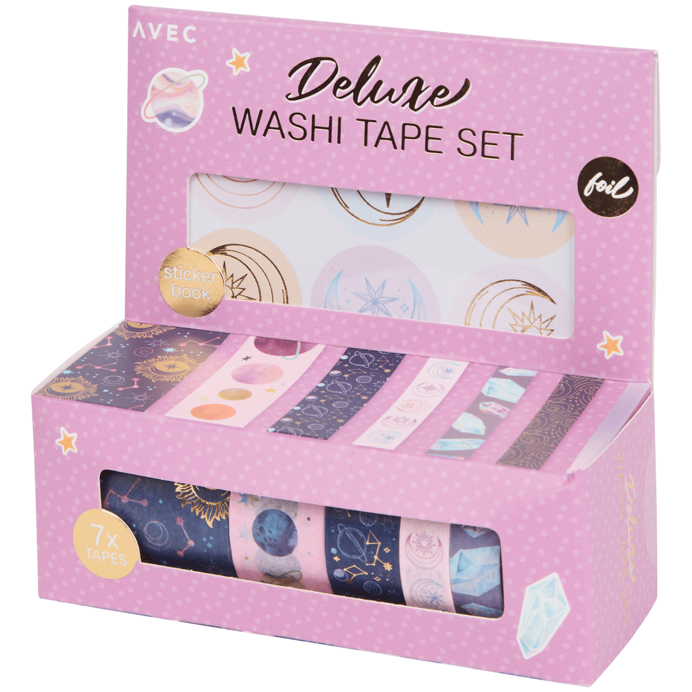 Zestaw taśm washi Avec