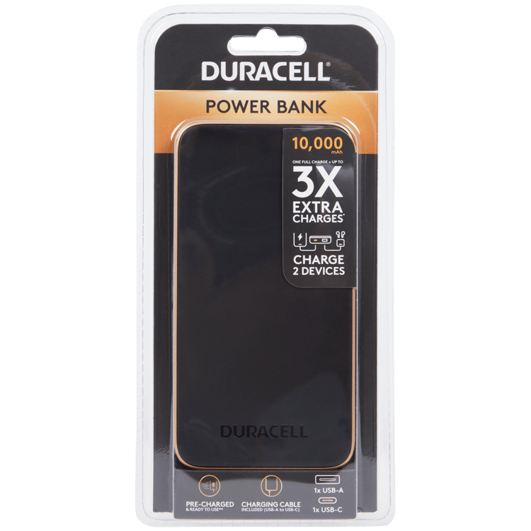 Batería externa Duracell