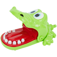 Krokodília zubárska hra a vodná tryska