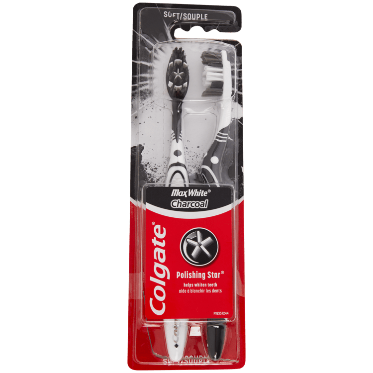 Lot De 12 Brosses à Dents Colgate Slim Soft Charcoal - Poils Souples - Neuf - Fabriqué En Inde