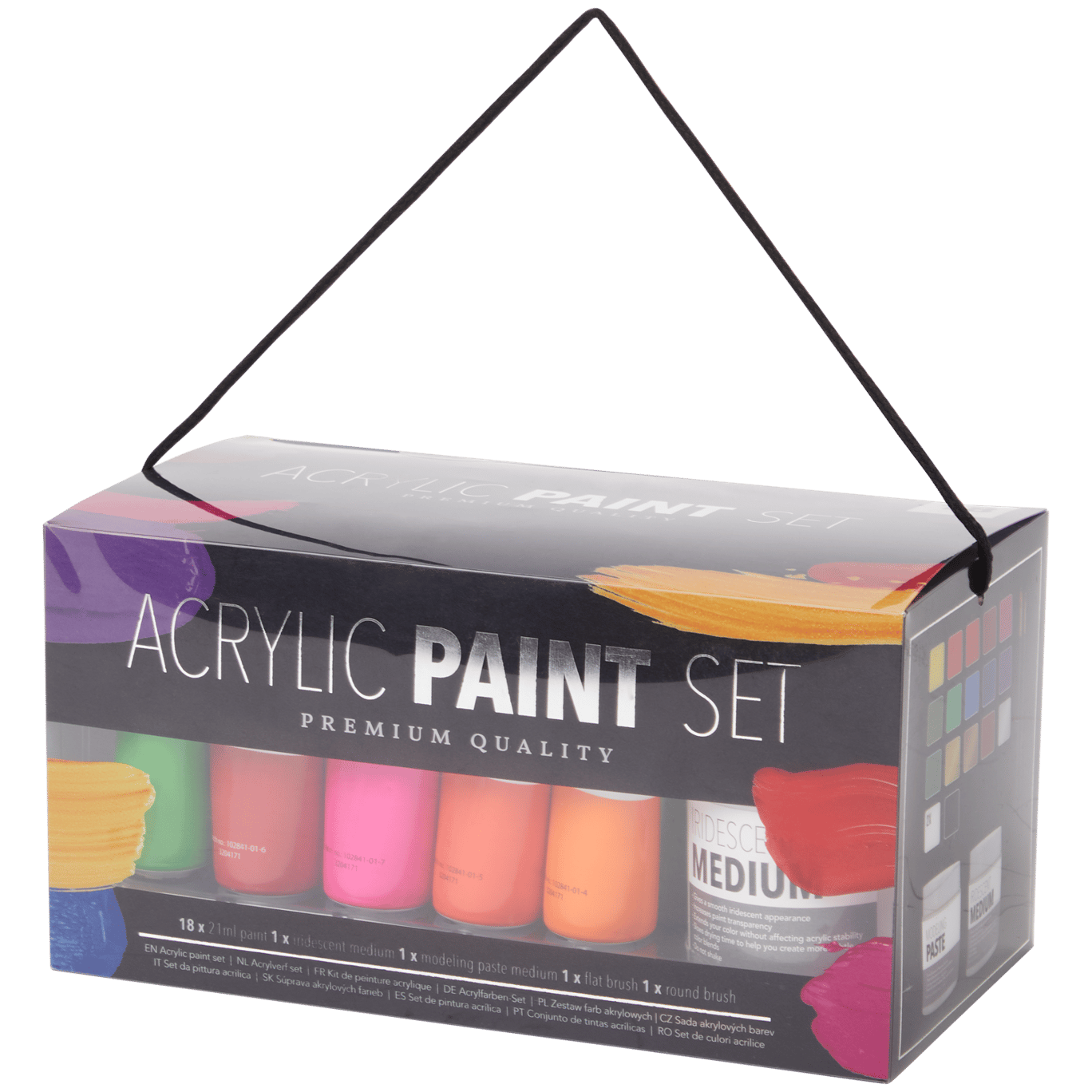 Coffret peinture acrylique Avec