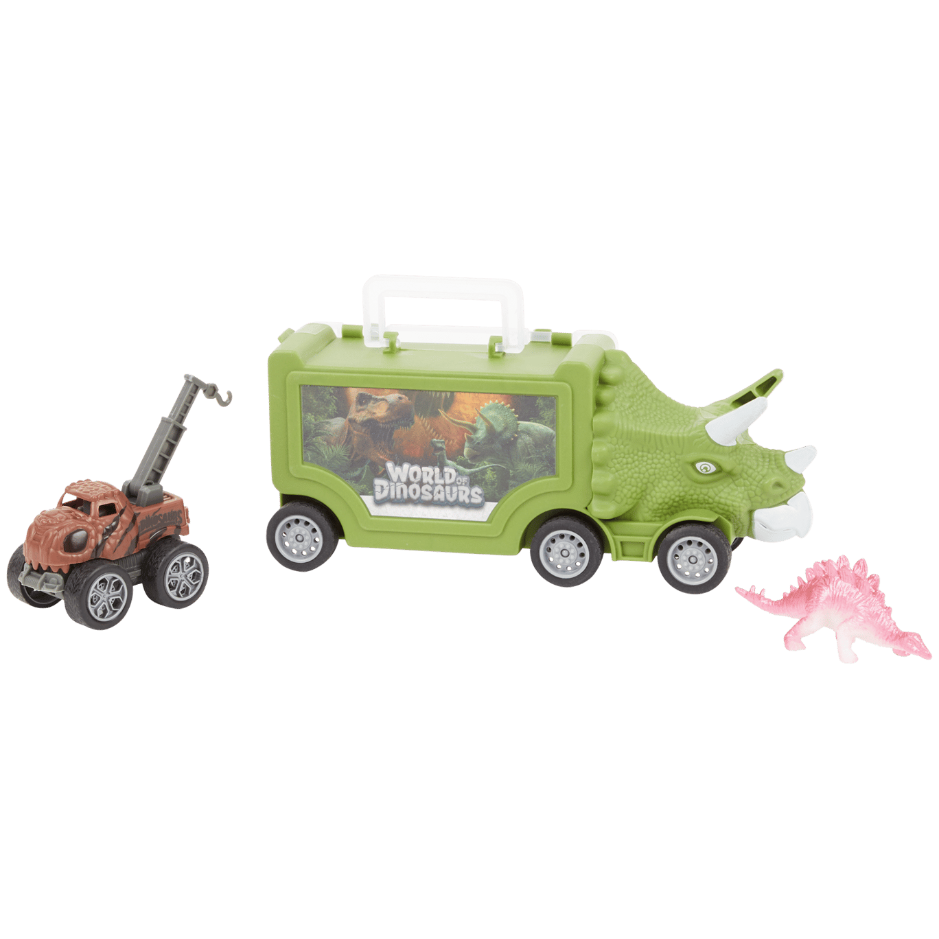 Camion dinosaure avec valise