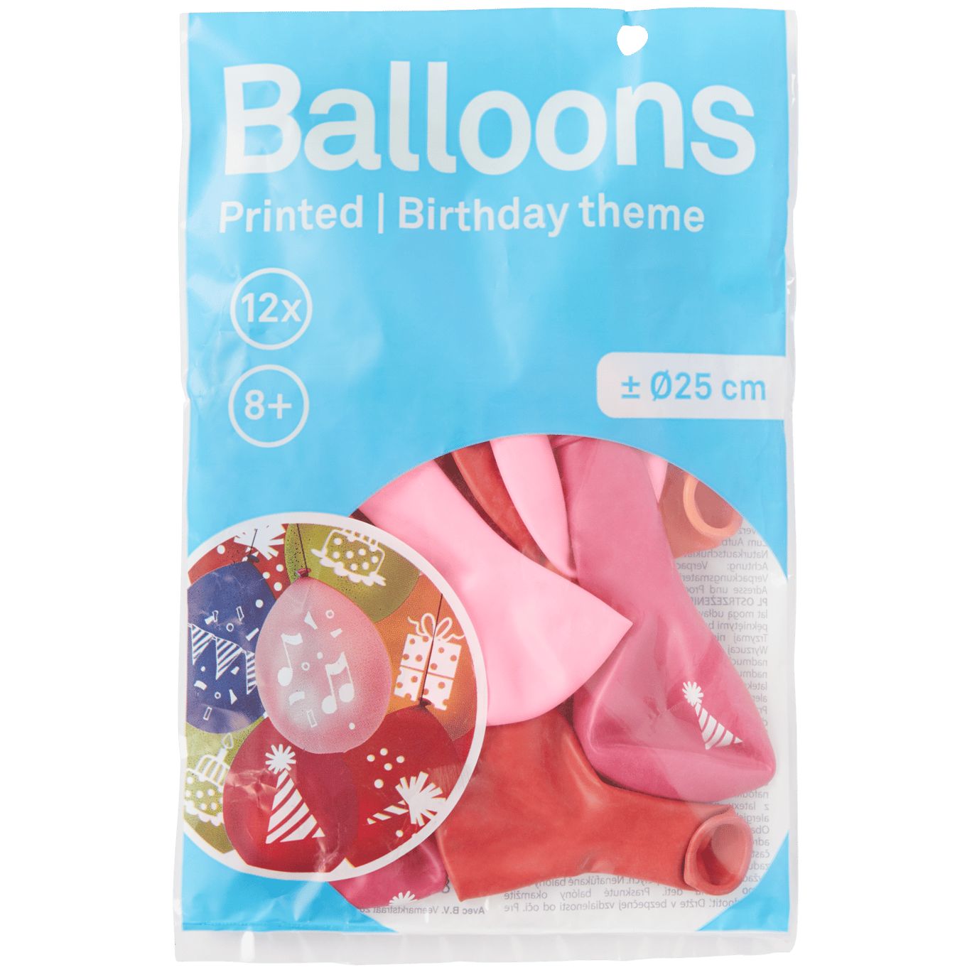 Ballons à imprimé