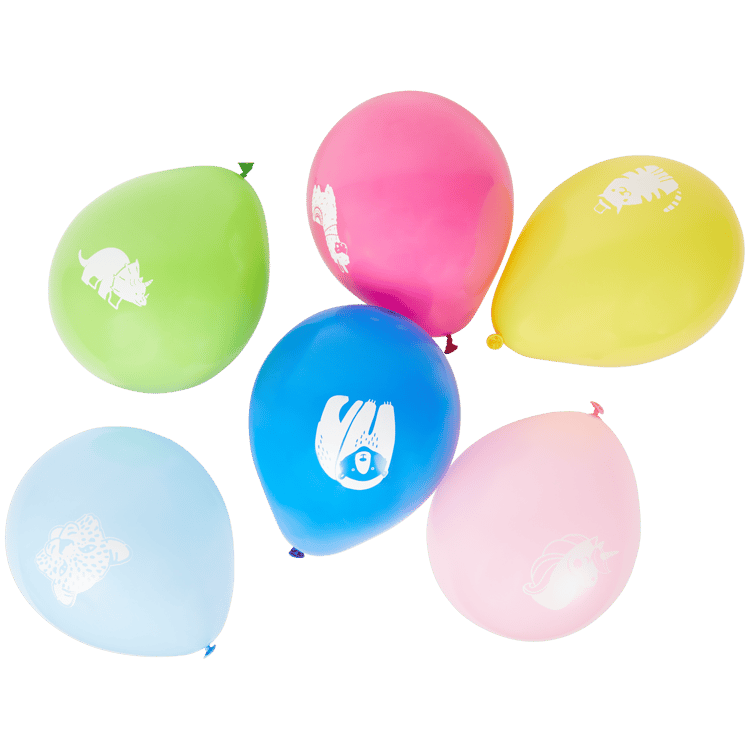 Bedruckte Ballons