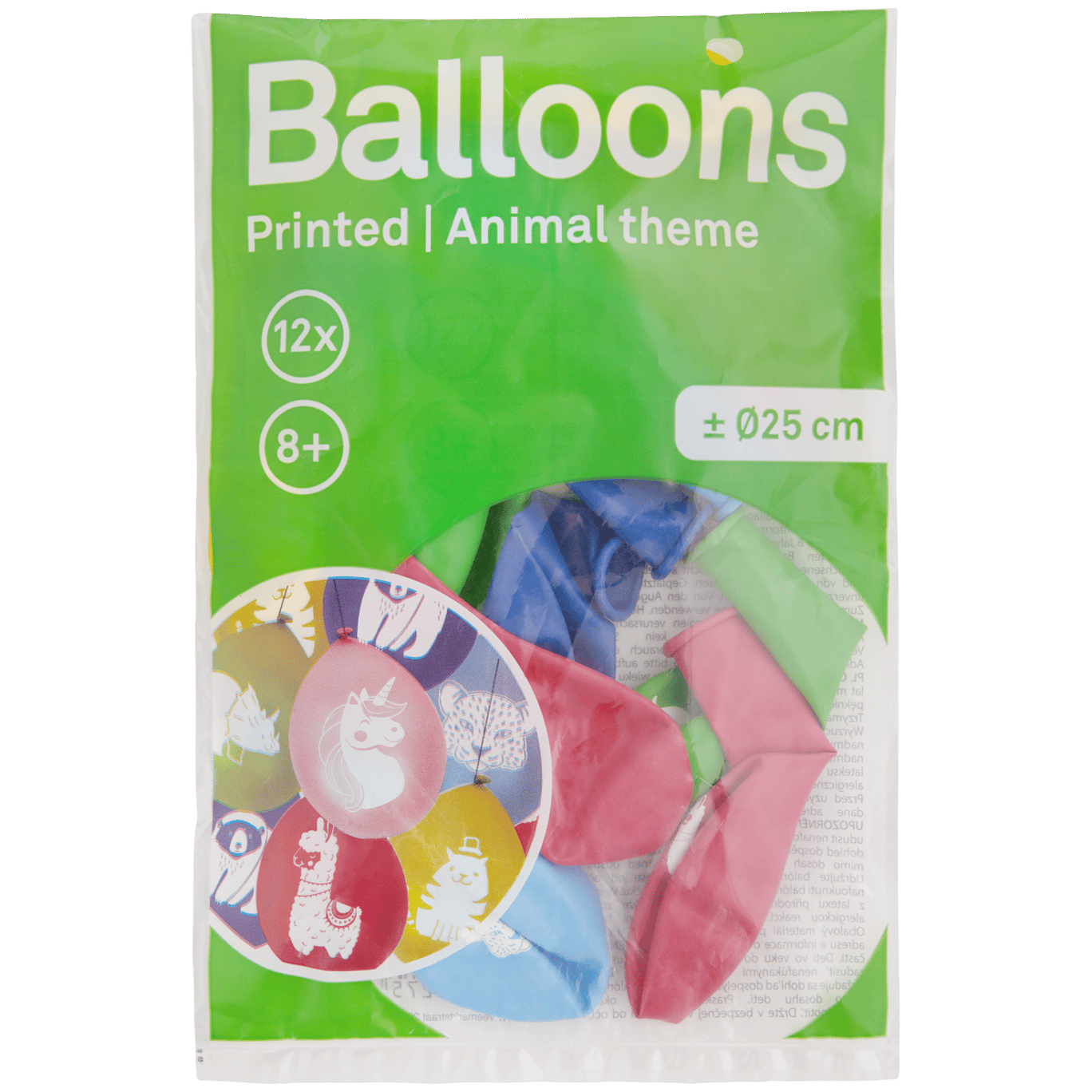 Globos con estampados