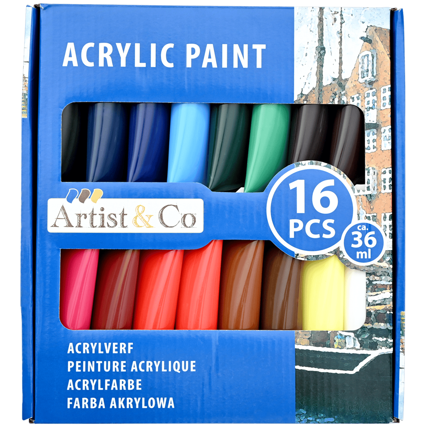 Minister Ziekte eindpunt Artist & Co acrylverf | Action.com