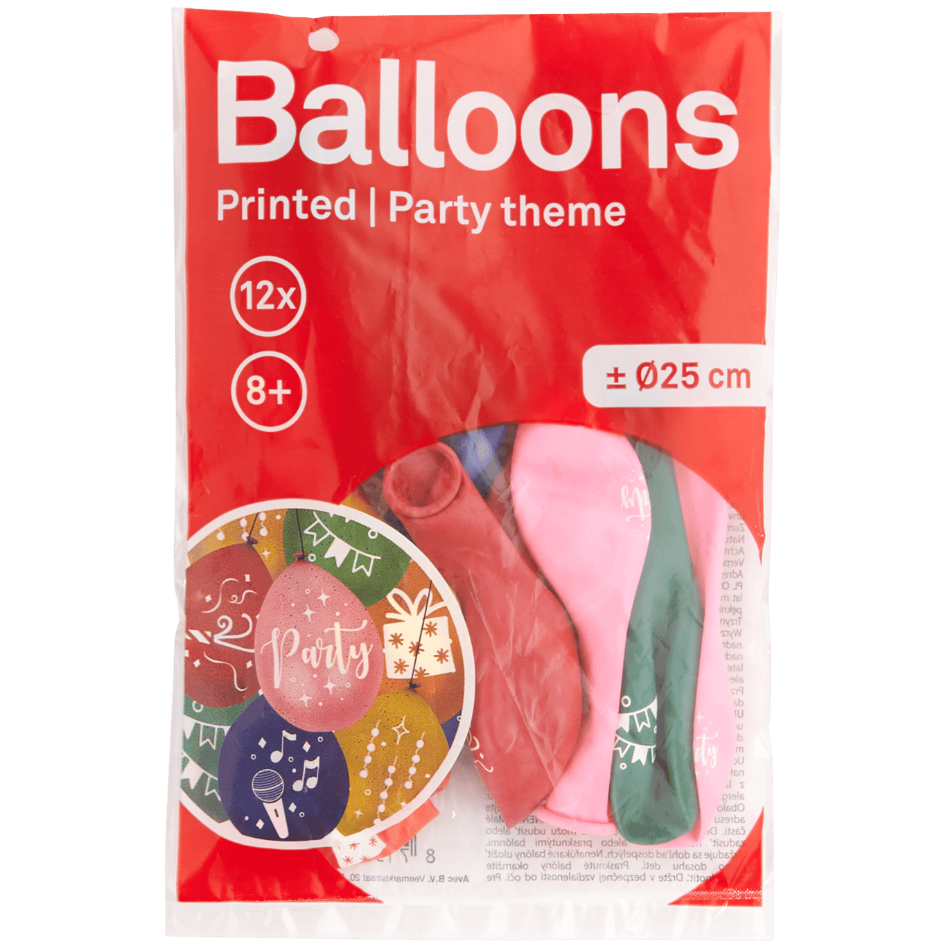 Globos con estampados