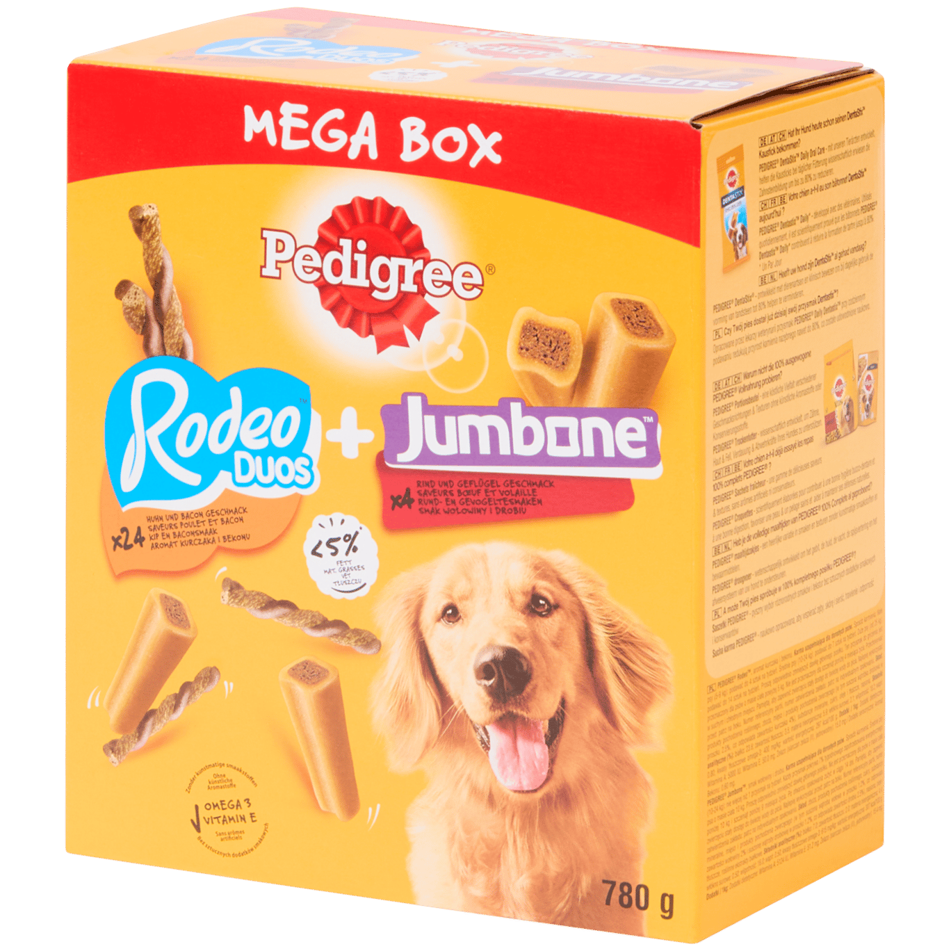 Przekąski dla psa Mega Box Pedigree