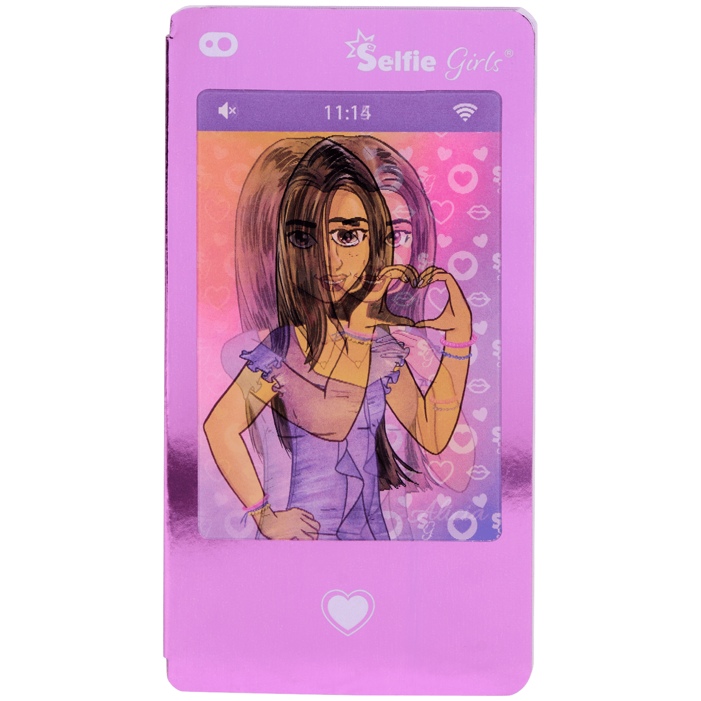 Selfie Girls Smartphone-Notizblock