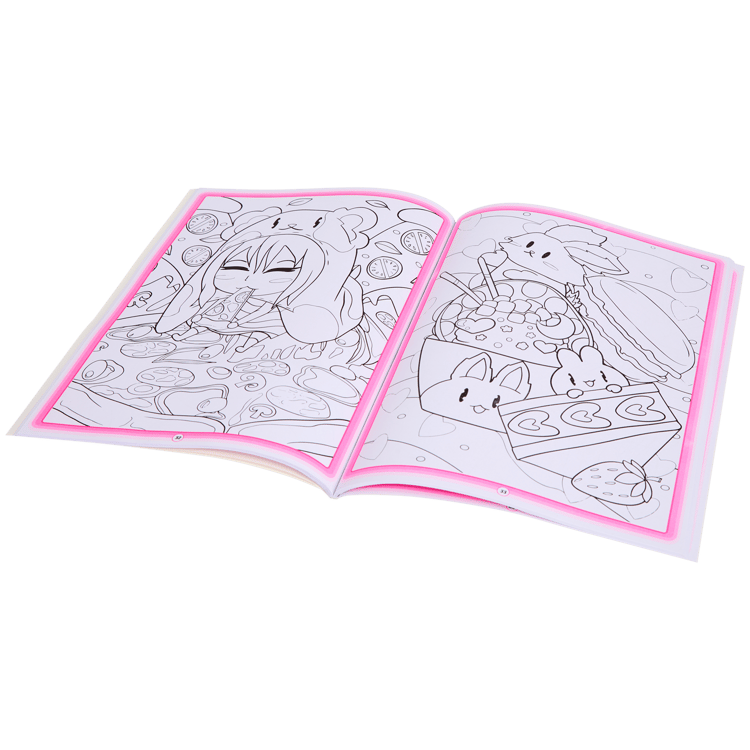 Livre de coloriage manga