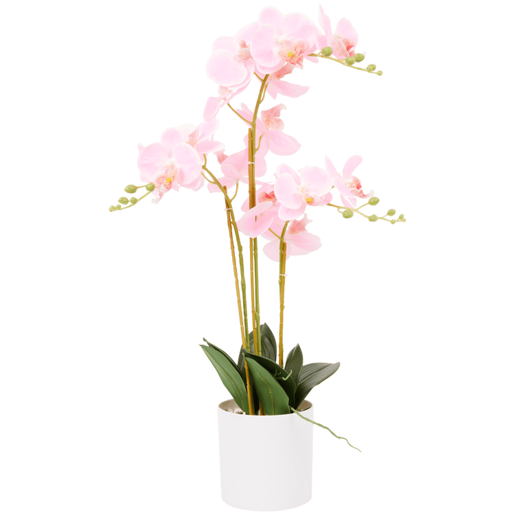 Orchidée artificielle en pot