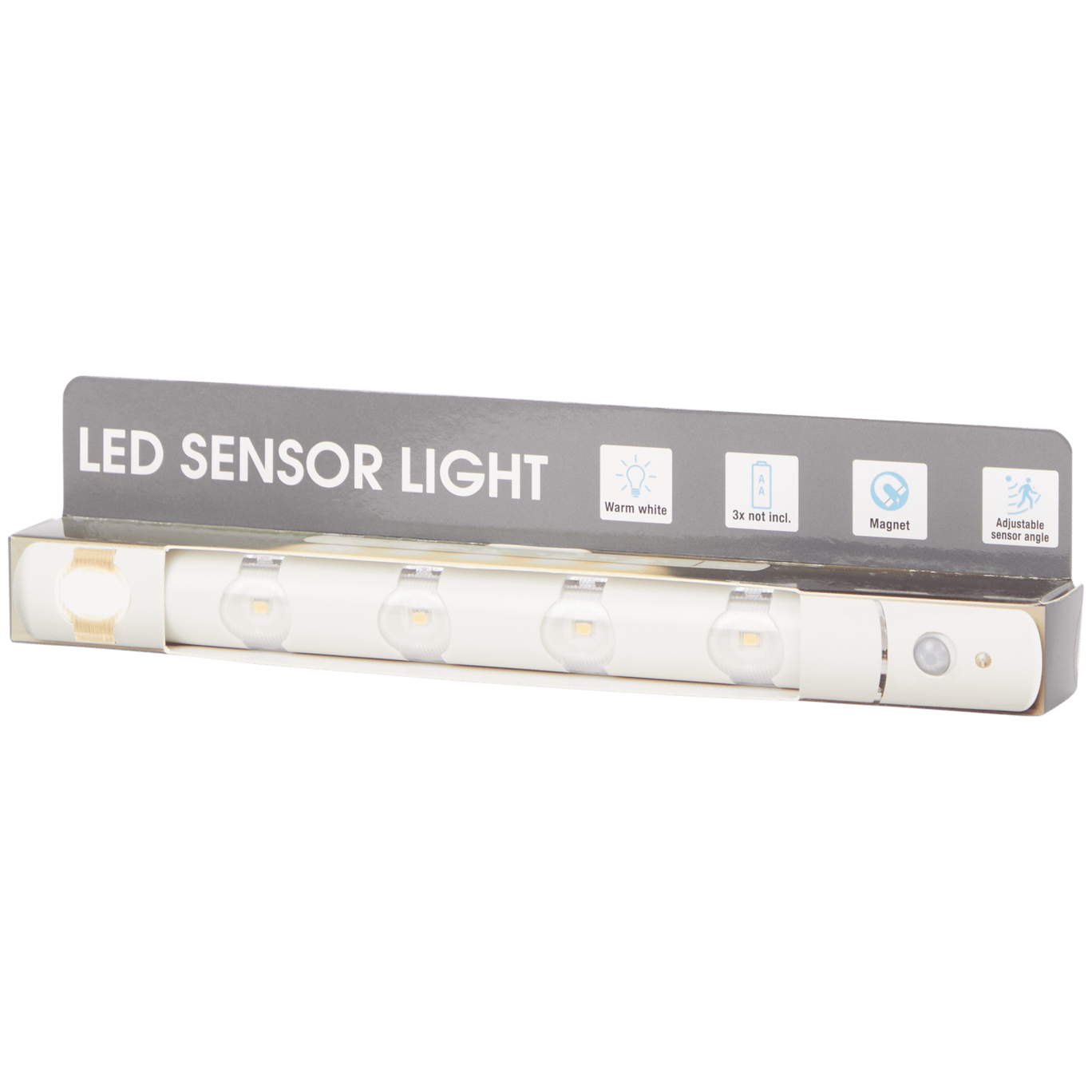 Iluminación para armario con sensor