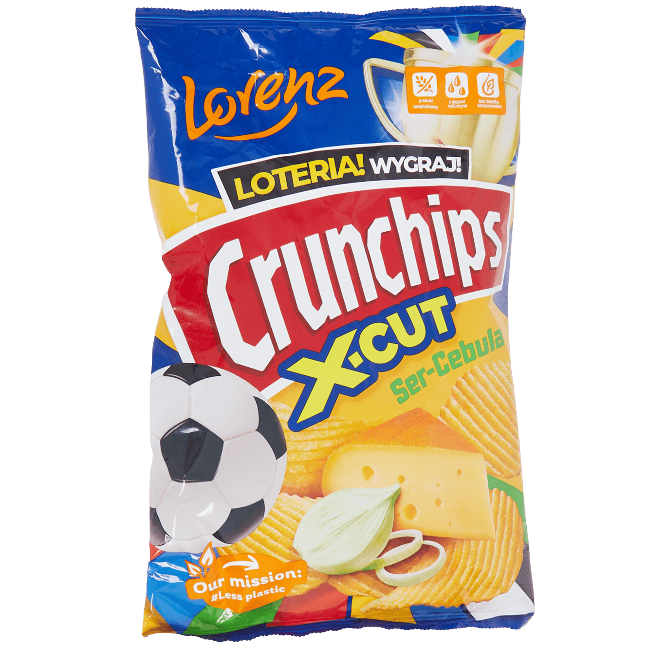 Lorenz Crunchips Ser i cebula X-Cut