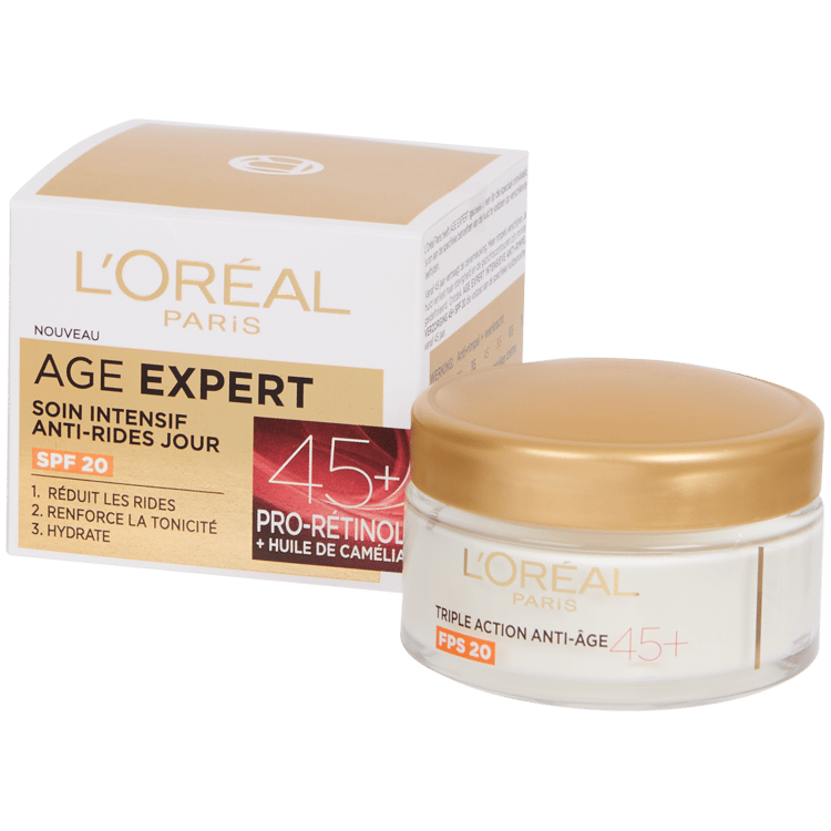 L'Oréal Triple Action Anti-Age dagcrème 45+ Pro-Retinol