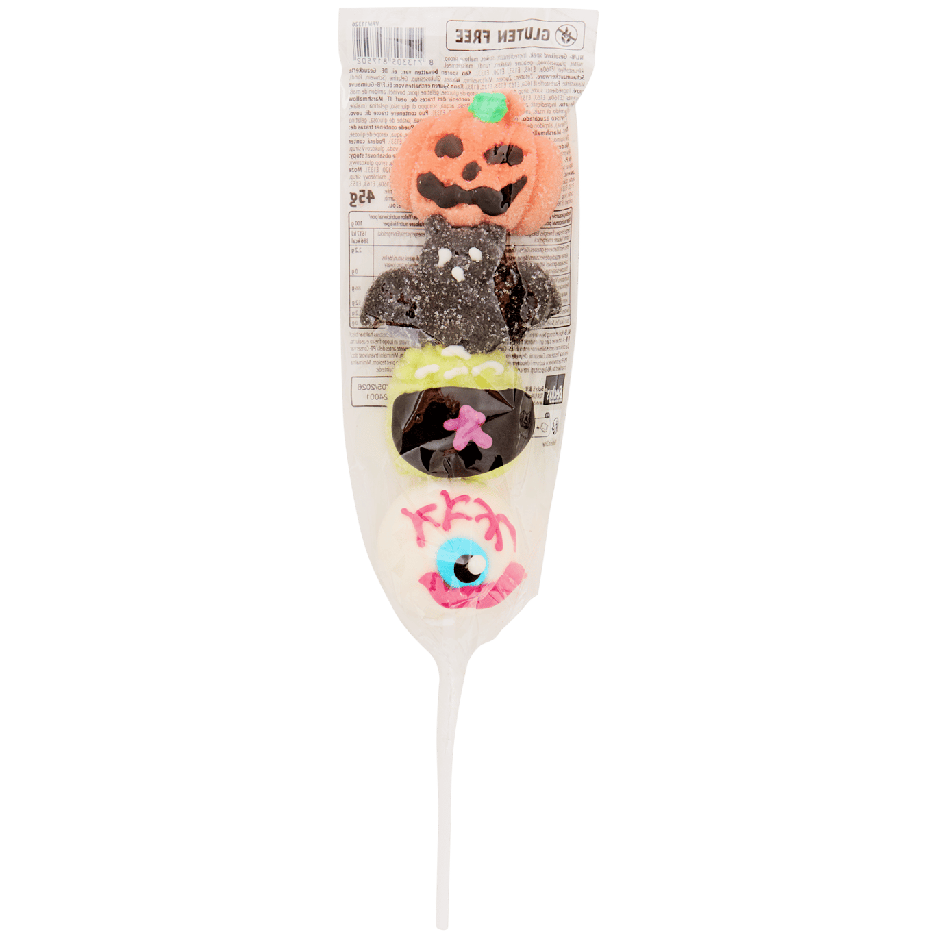 Lecca-lecca di marshmallow di Halloween