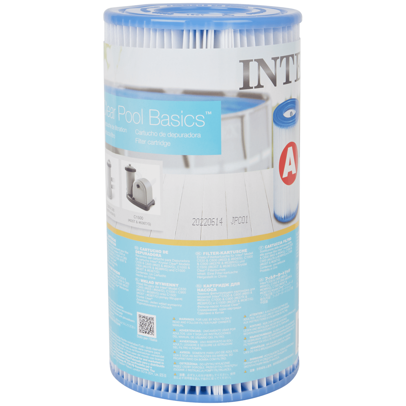 Pompa filtro per piscine Intex Krystal Clear
