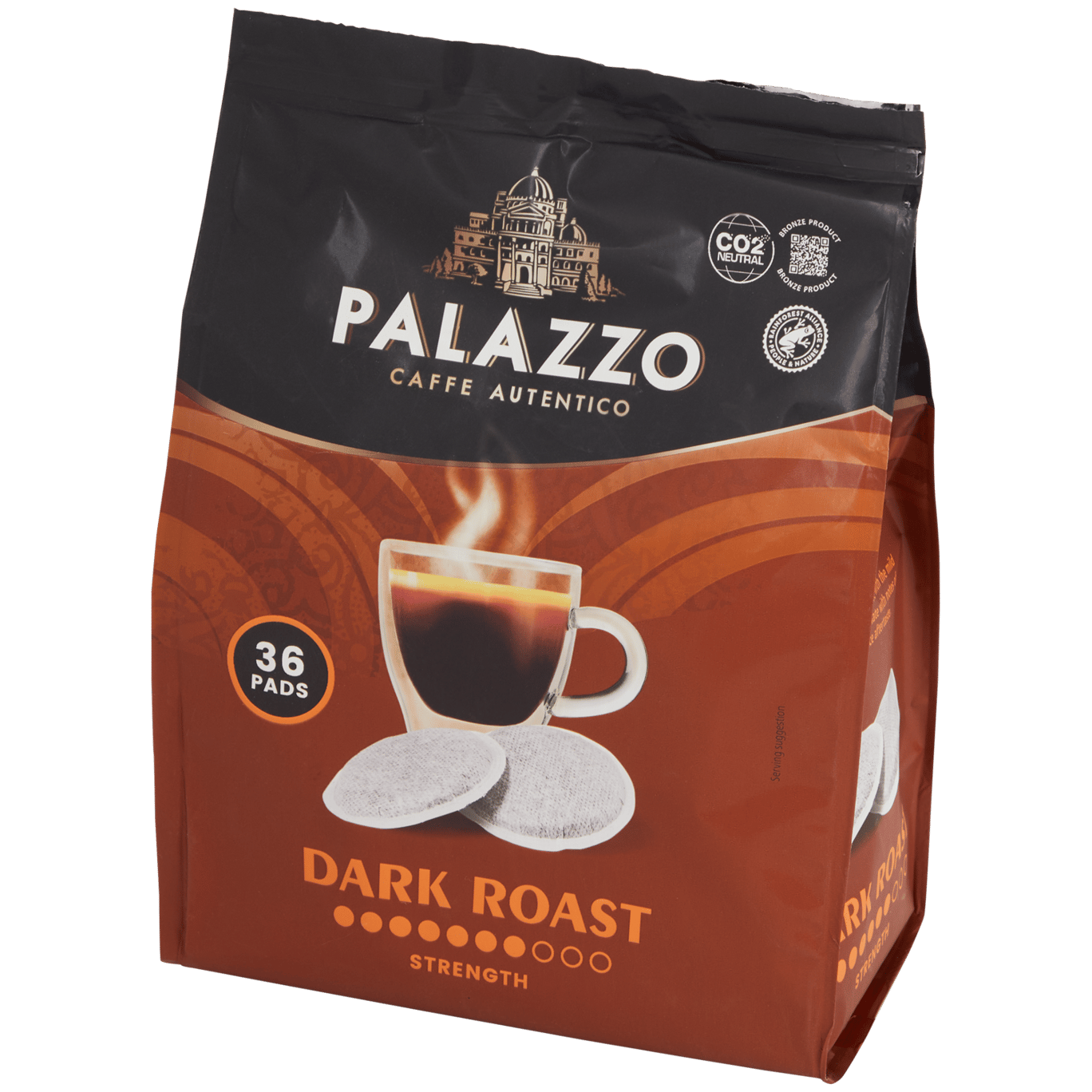 Palazzo Kaffeepads Dark Roast