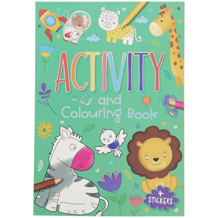 Livro de atividades e para colorir