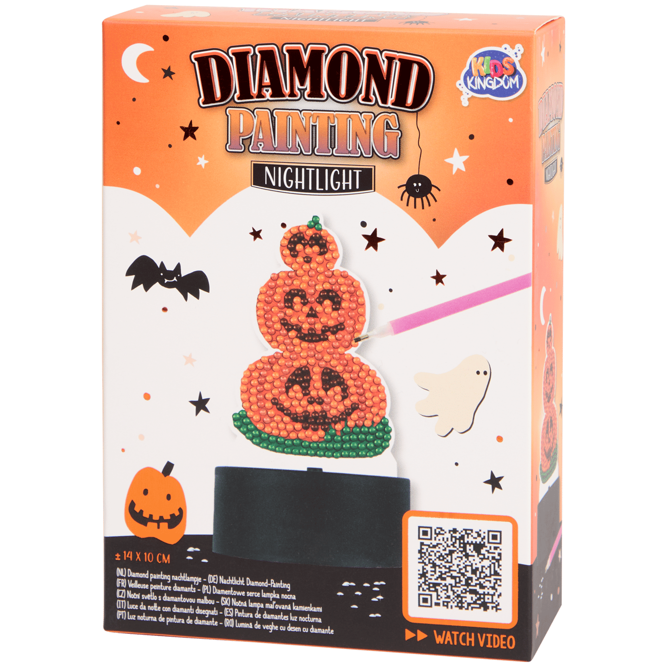 Kids Kingdom Diamond Painting Nachttischlampe Halloween