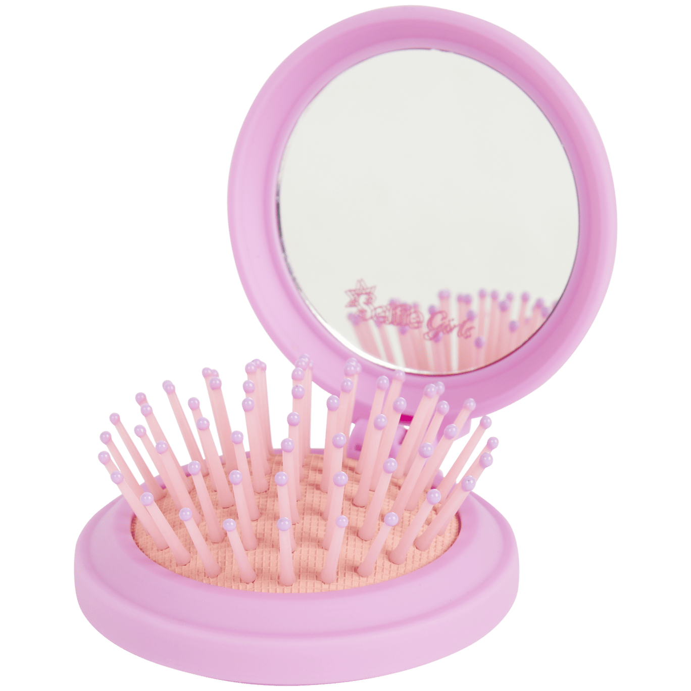 Escova de cabelo com espelho Selfie Girls