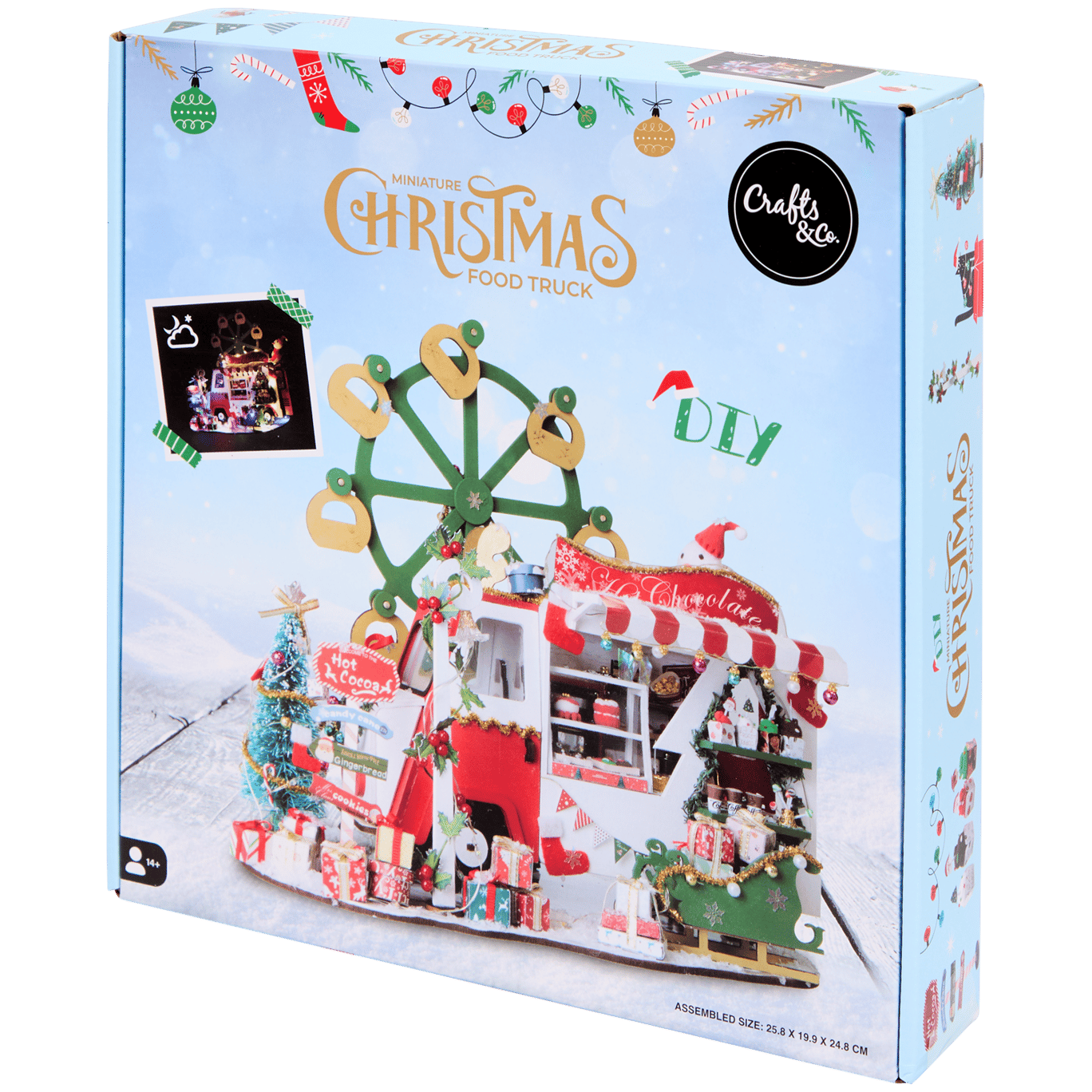 Crafts & Co Bastle dein eigenes Weihnachtshaus