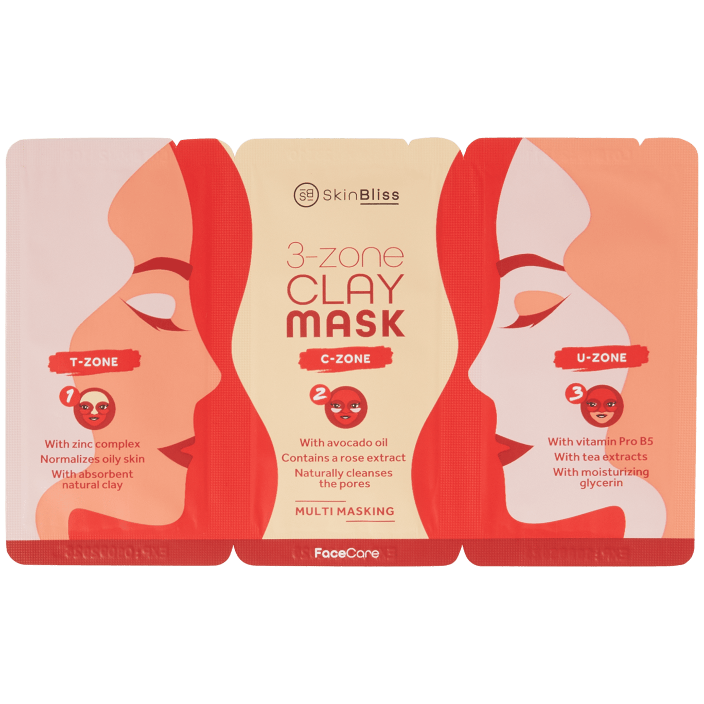 Masques à l'argile Skin Bliss