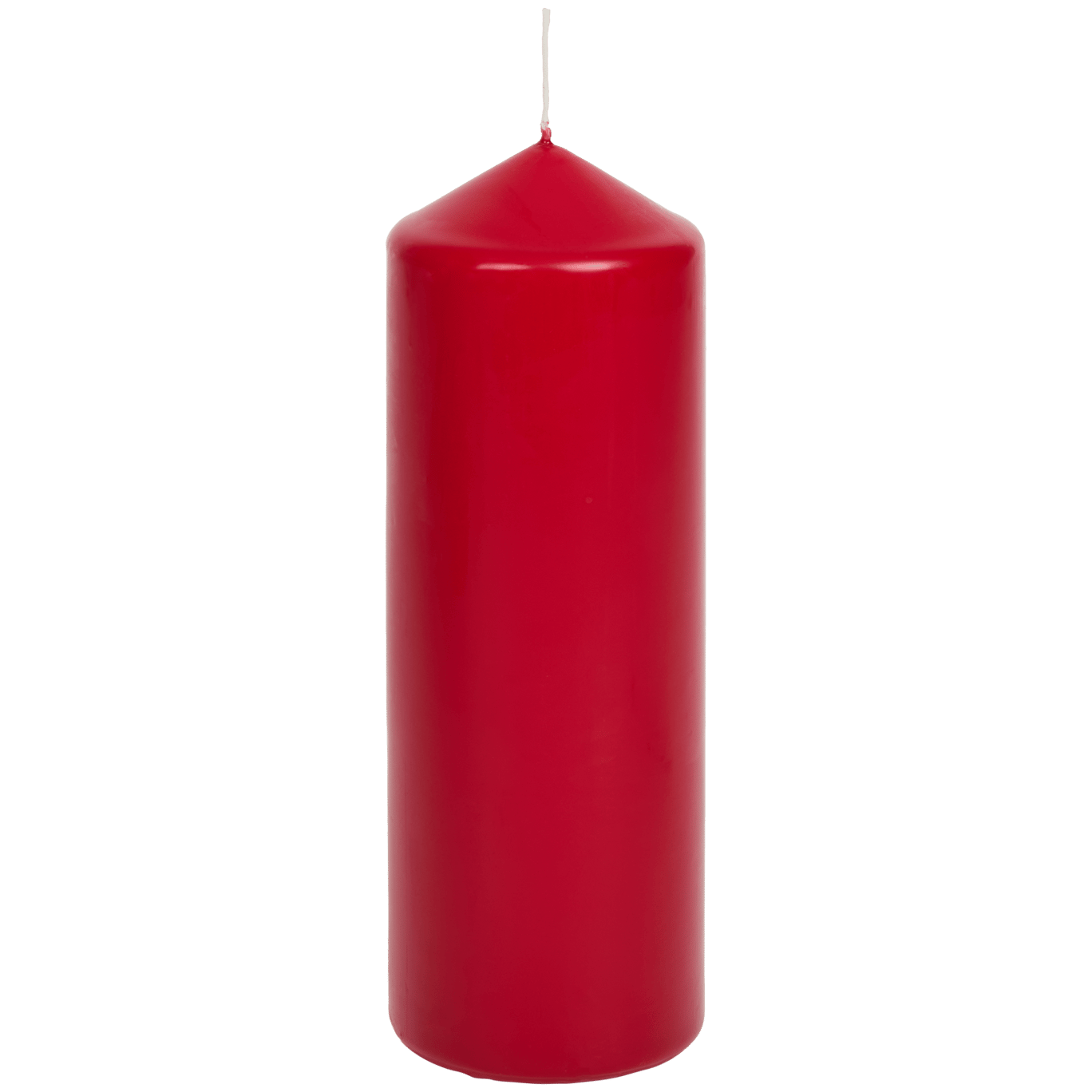 Bougie cylindrique Rouge