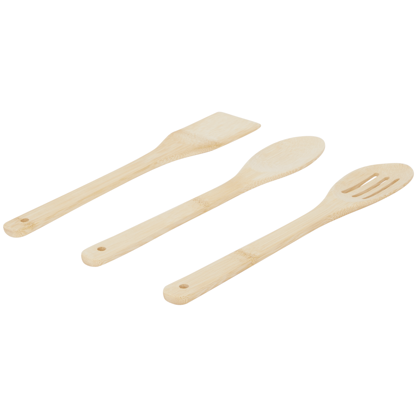 Spatule et cuillères en bambou