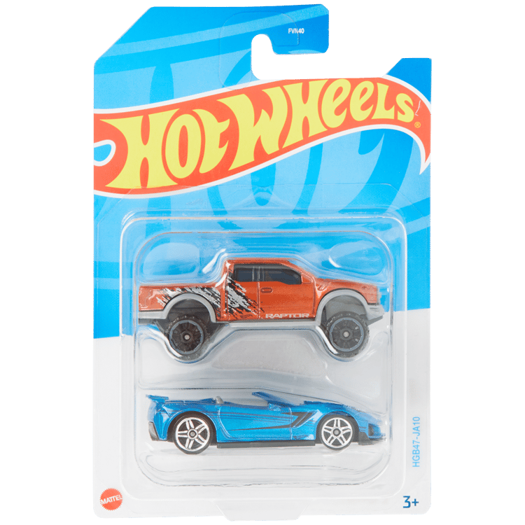 Závodní autíčka Hot Wheels