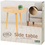 Table d’appoint ronde Home Accents