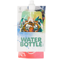 Botella de agua plegable