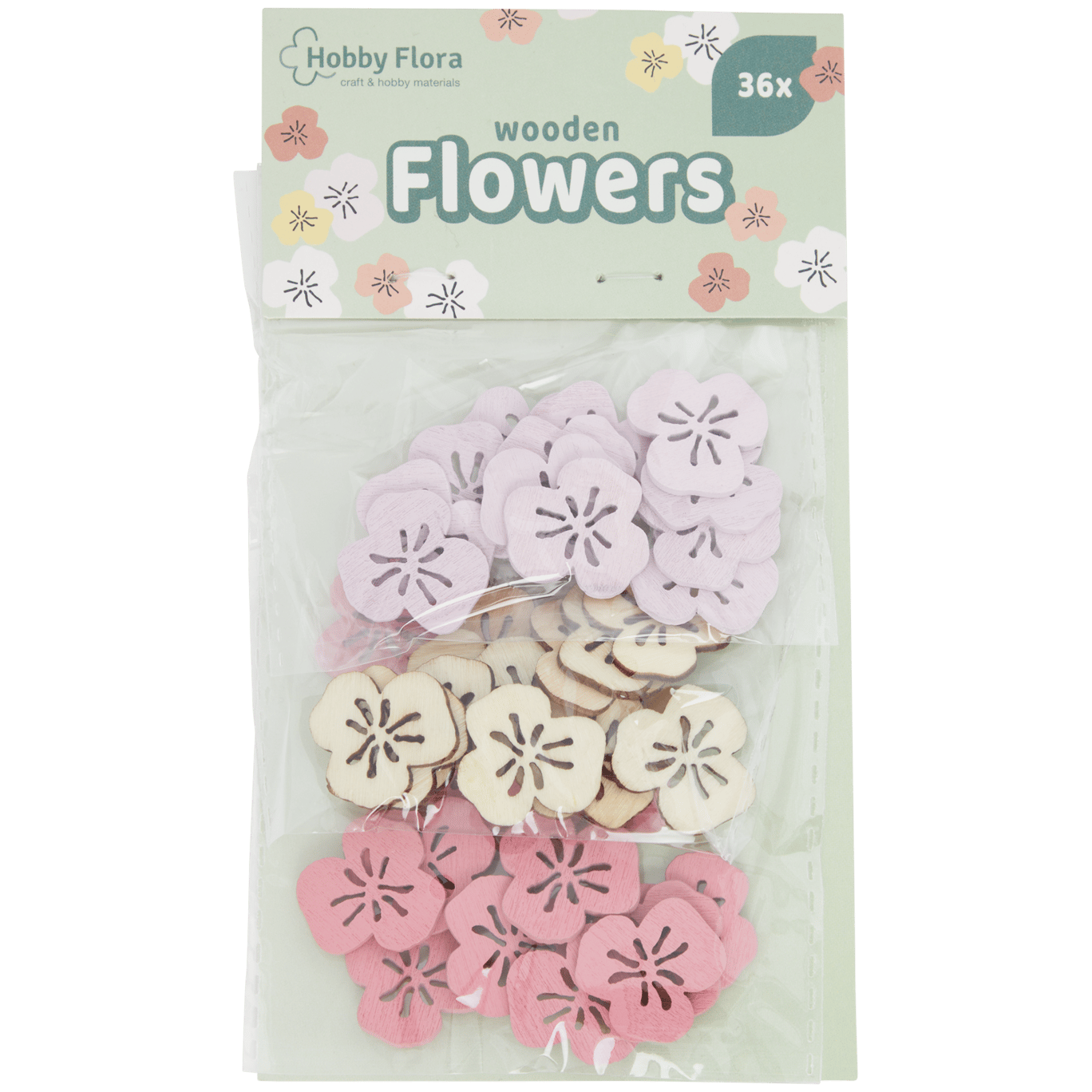 Dřevěné květiny Hobby Flora