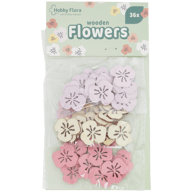 Hobby Flora Holzblumen
