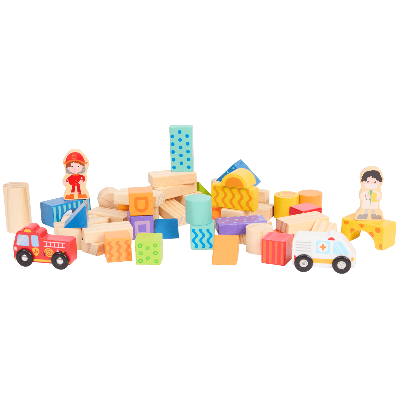 Blocs de construction en bois Mini Matters