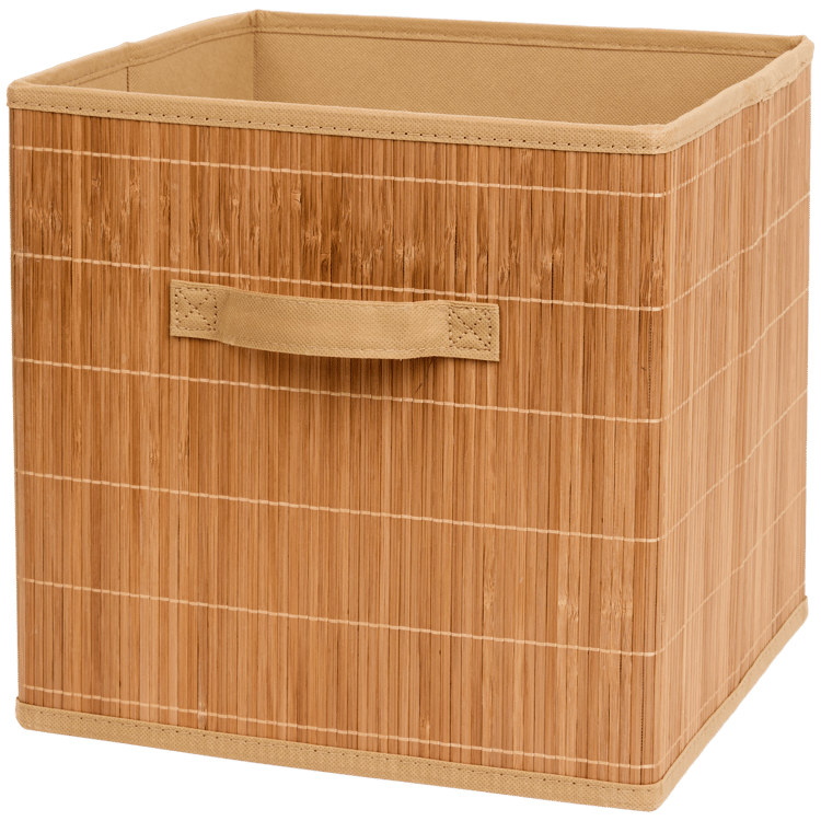 Panier de rangement en bambou