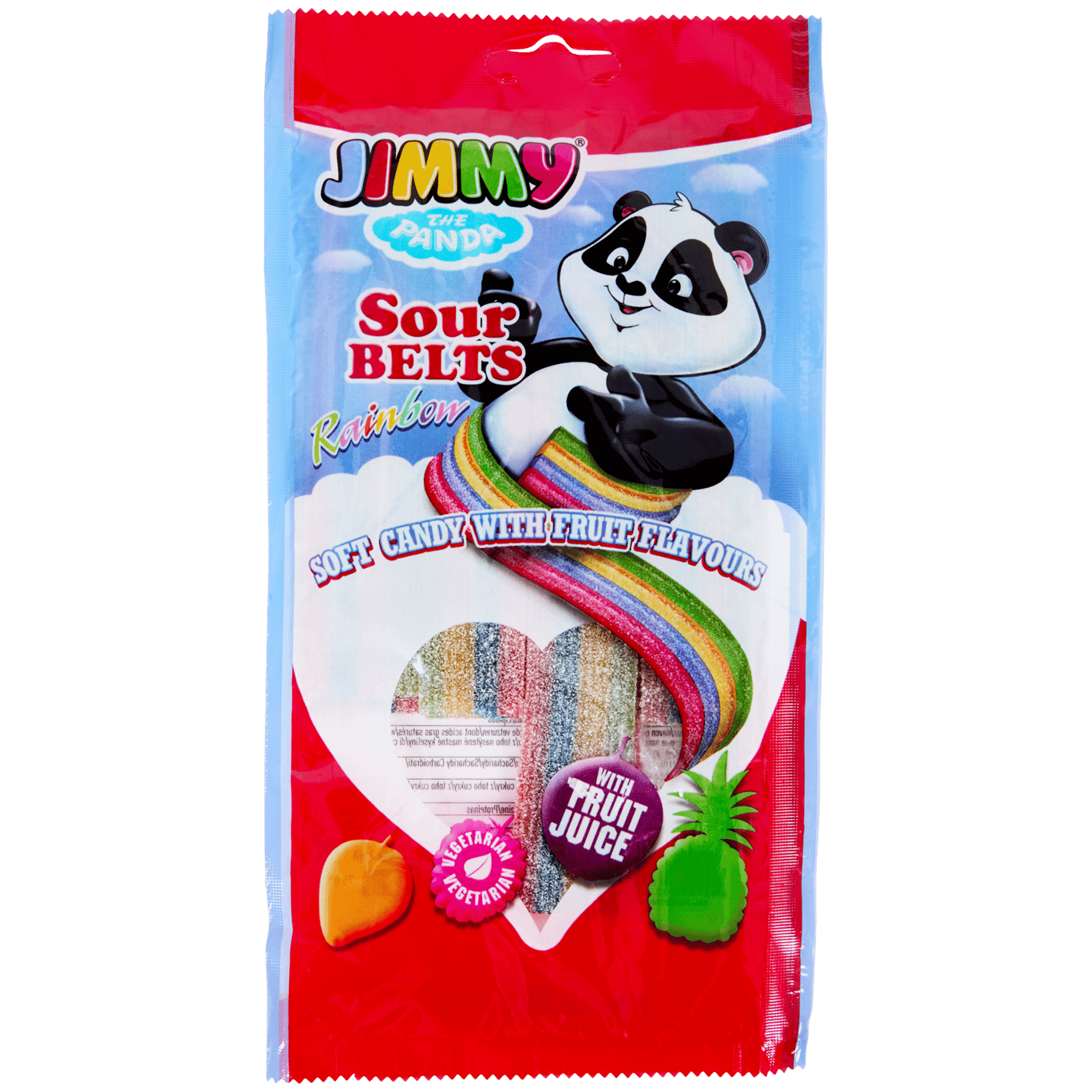 Jimmy The Panda zure matten Regenboog