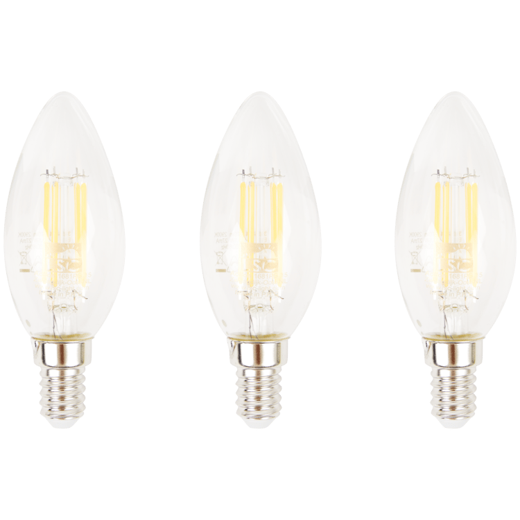 Lampadina LED a filamento LSC a candela