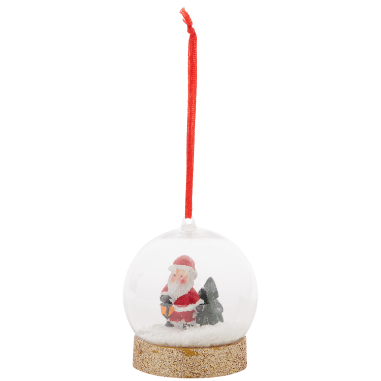 Bola de nieve colgante de Navidad Home Accents