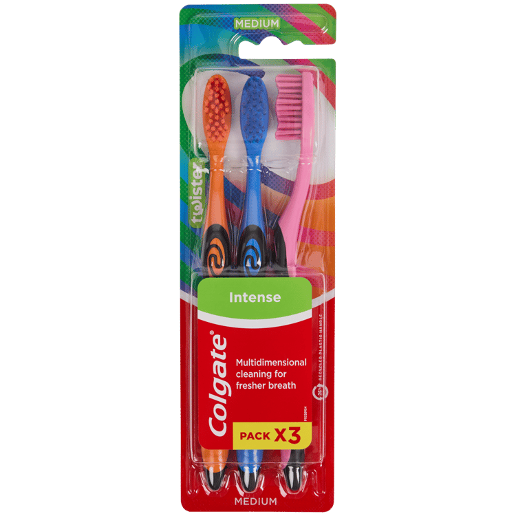 Brosses à dents Colgate Intense Medium