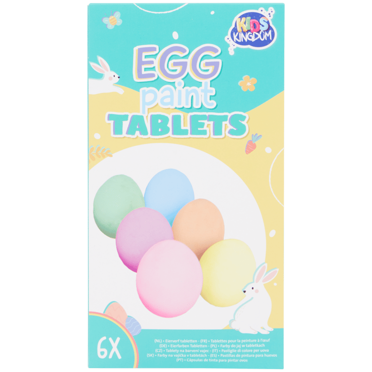 Tabletki barwiące do jajek Kids Kingdom