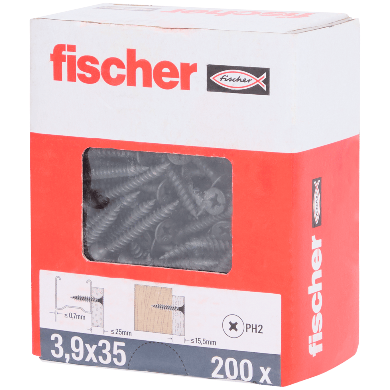 Parafusos para gesso Fischer