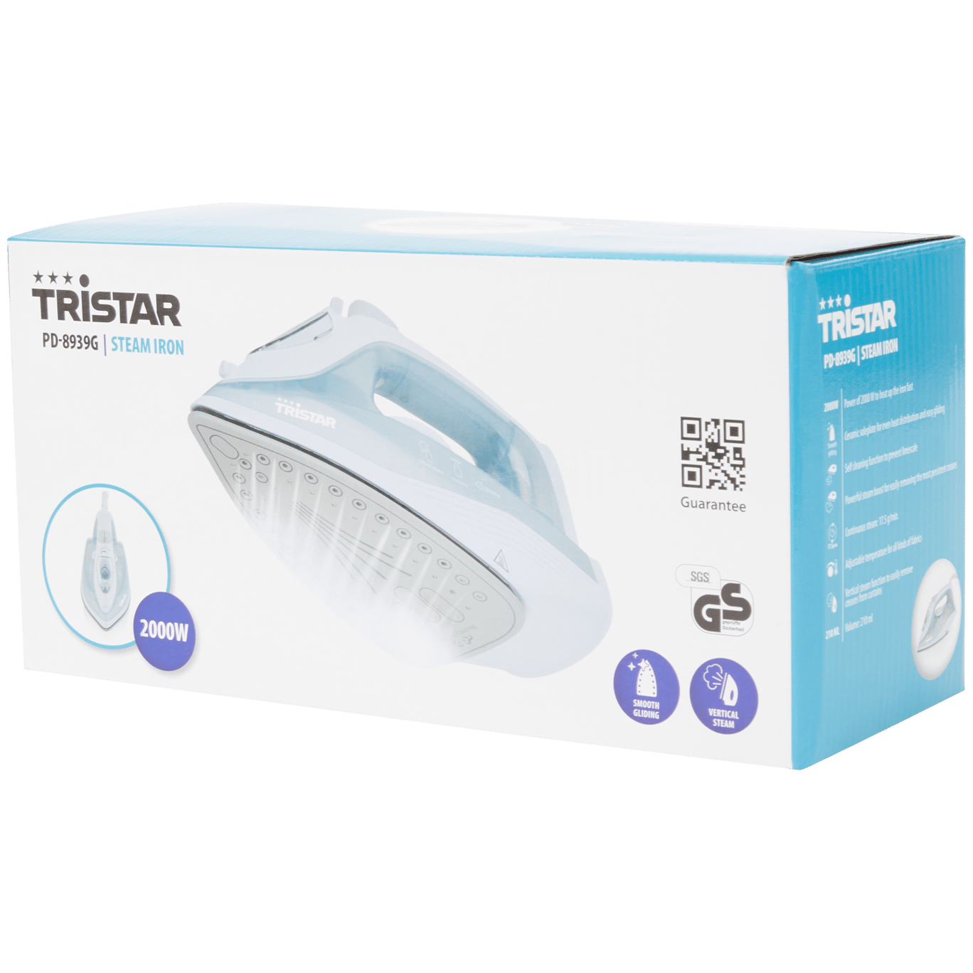 Plancha de vapor Tristar