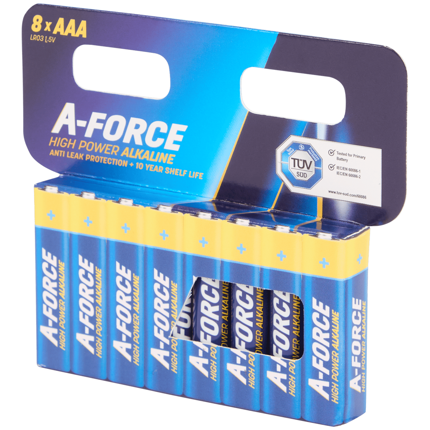 Batérie A-Force High Power Alkaline AAA